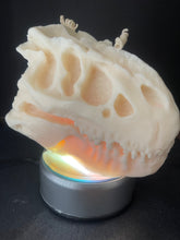 Load image into Gallery viewer, Dinosaur pillar candle