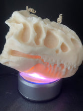 Load image into Gallery viewer, Dinosaur pillar candle