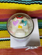 Load image into Gallery viewer, Sugar skull candle