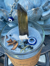 Load image into Gallery viewer, Evil eye , protection & Money spell candles