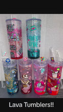 Load and play video in Gallery viewer, Snowglobe DTF Tumblers
