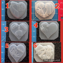 Load image into Gallery viewer, Horror Heart Molds