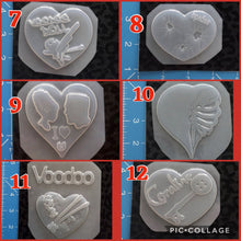 Load image into Gallery viewer, Horror Heart Molds