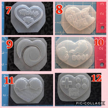 Load image into Gallery viewer, Kawaii Heart Molds