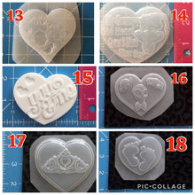 Load image into Gallery viewer, Kawaii Heart Molds