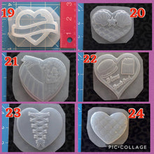 Load image into Gallery viewer, Kawaii Heart Molds