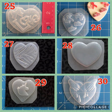 Load image into Gallery viewer, Kawaii Heart Molds