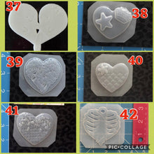 Load image into Gallery viewer, Kawaii Heart Molds