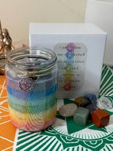 Load image into Gallery viewer, 7 Chakra Candle