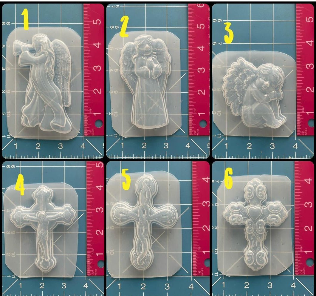 Cross & Angel Molds