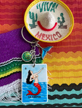 Load image into Gallery viewer, La sirena Keychain
