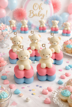 Load image into Gallery viewer, 3” baby reveal candle

