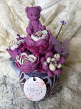 Load image into Gallery viewer, Purple Talavera candle bouquet
