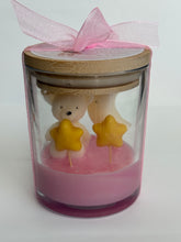 Load image into Gallery viewer, Bear moon and stars candle
