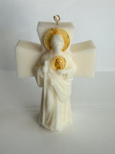 Load image into Gallery viewer, San Jude cross candle
