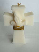 Load image into Gallery viewer, Baptism cross candle
