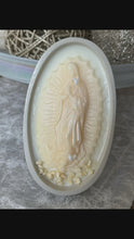 Load and play video in Gallery viewer, Virgen de Guadalupe candle
