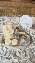 Load and play video in Gallery viewer, Sacred family baptism set candle
