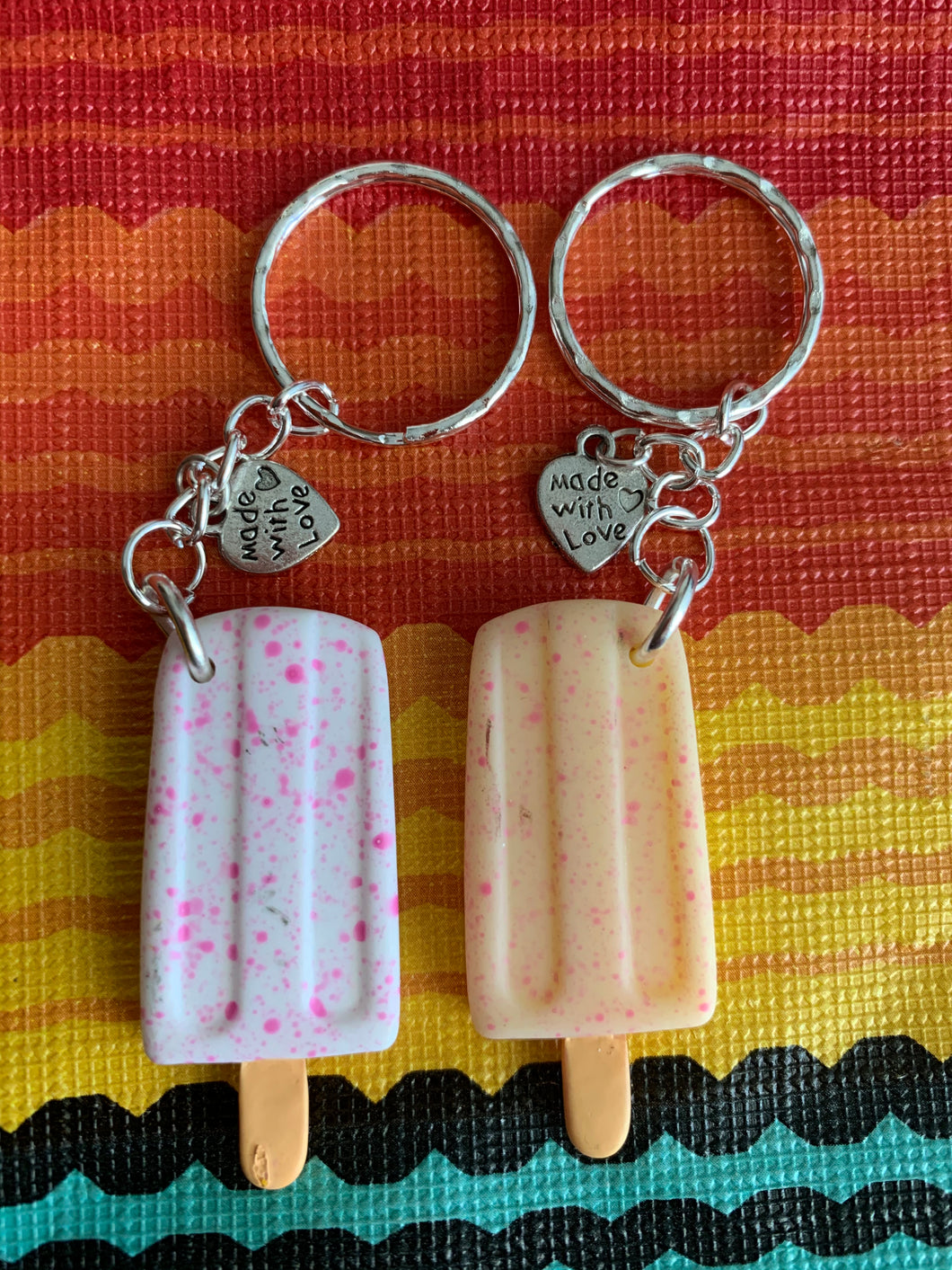 Fruit Paletas keychains