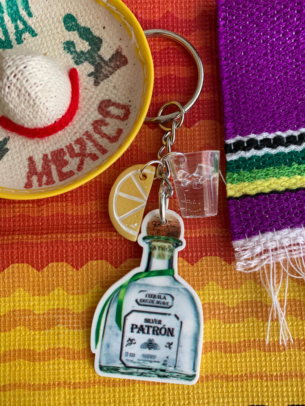 Tequila Keychain