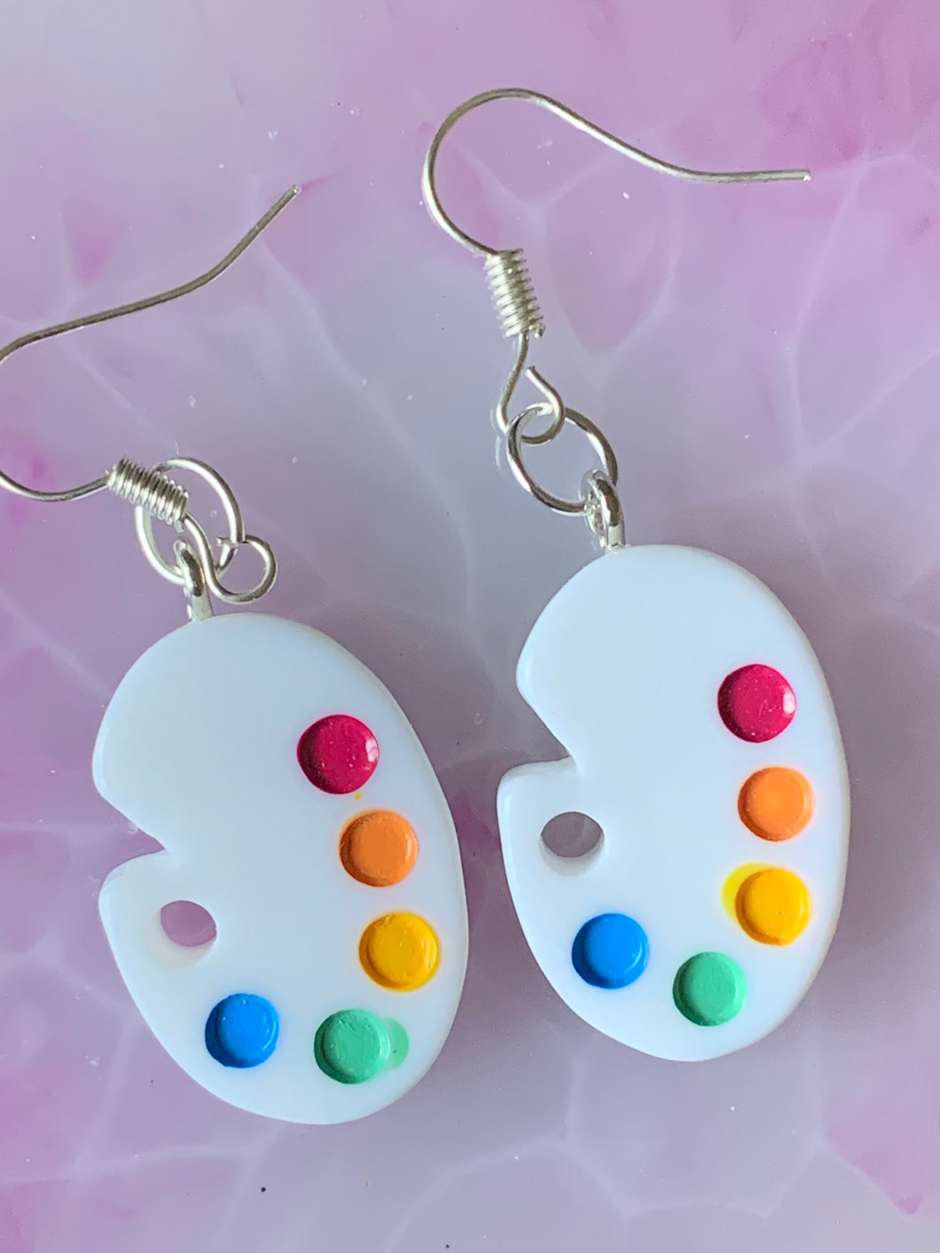 Painting Pallet Earrings