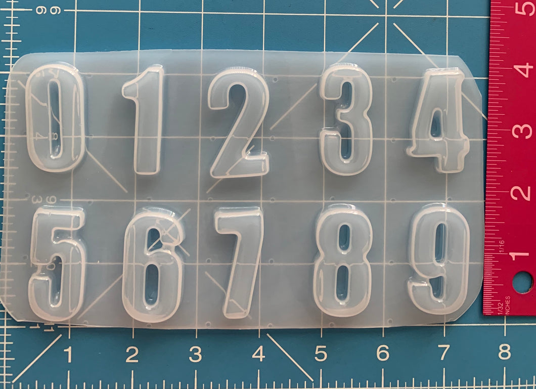 Numbers Molds