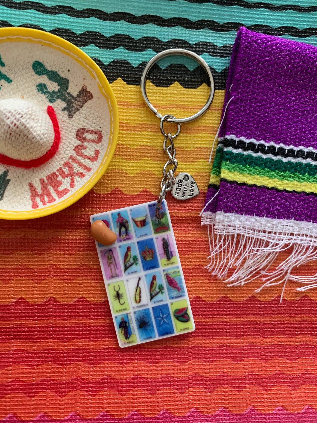 Loteria Keychain