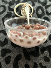 Load image into Gallery viewer, Miniature Cereal Bowl Keychain
