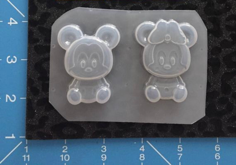 Kawaii Mouse Molds