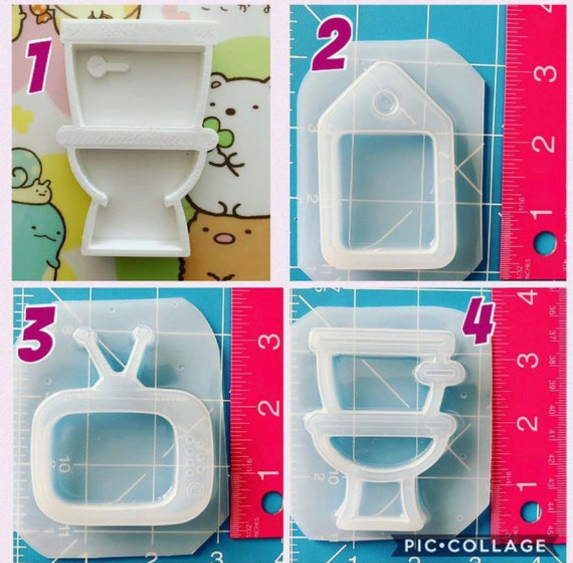 Kawaii Shaker Molds