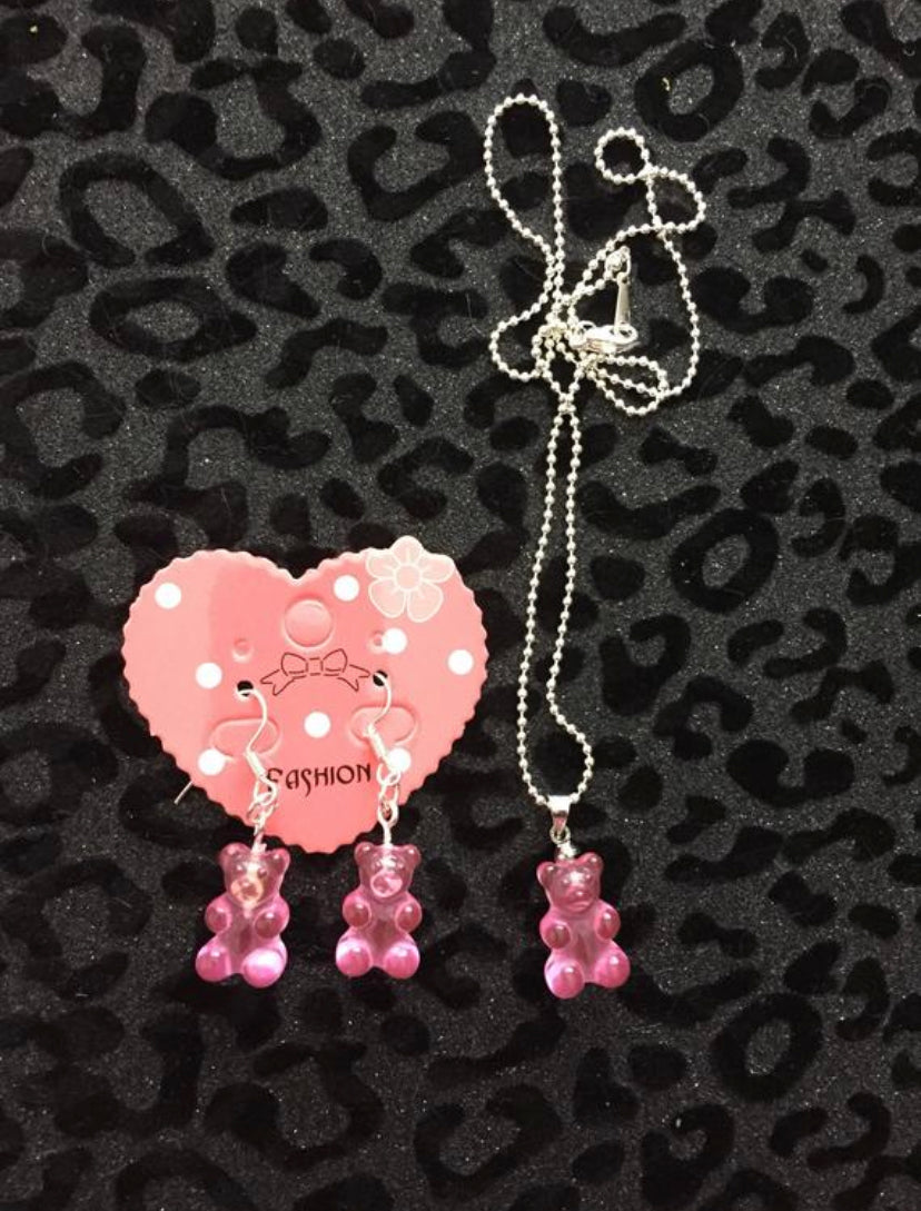 Gummy Bear Jewelry Set