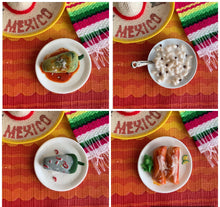 Load image into Gallery viewer, Mimiature Mexican Food
