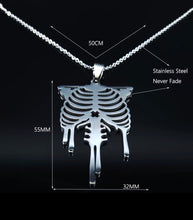 Load image into Gallery viewer, Ribcage Necklace
