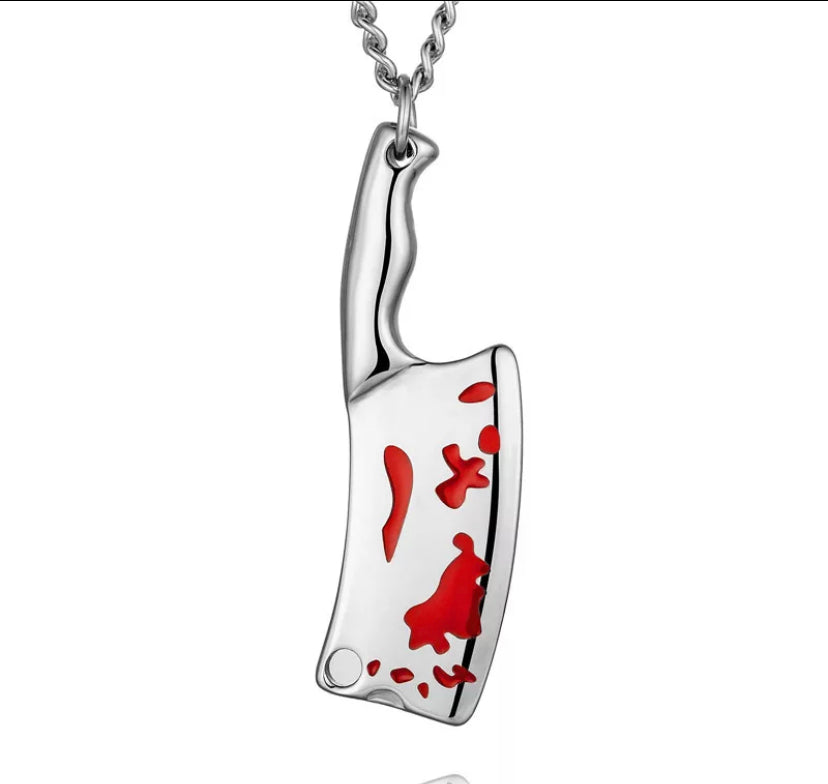 Stainless Steel Butcher knife necklace