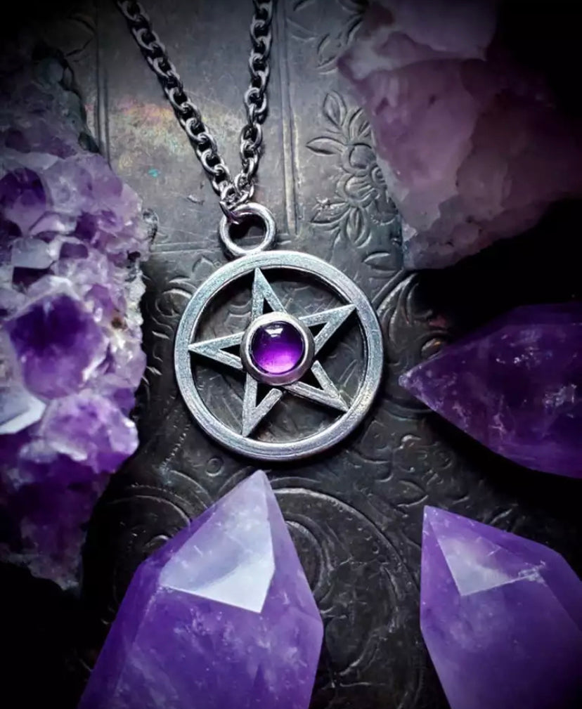 Amethyst Pentagram