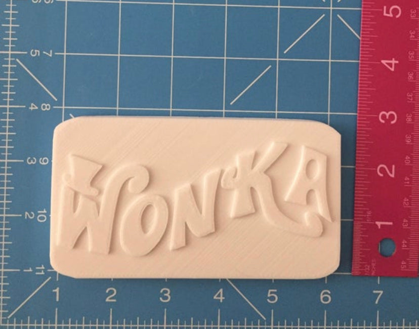 Wonka Chocolate Bar Molds