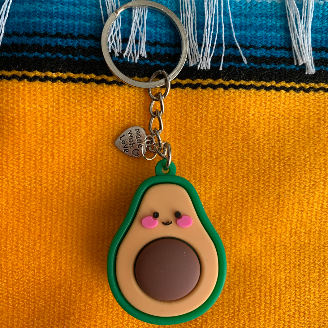 Avocado Keychain