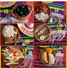 Load image into Gallery viewer, Mexican food keychains
