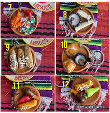 Load image into Gallery viewer, Mexican food keychains
